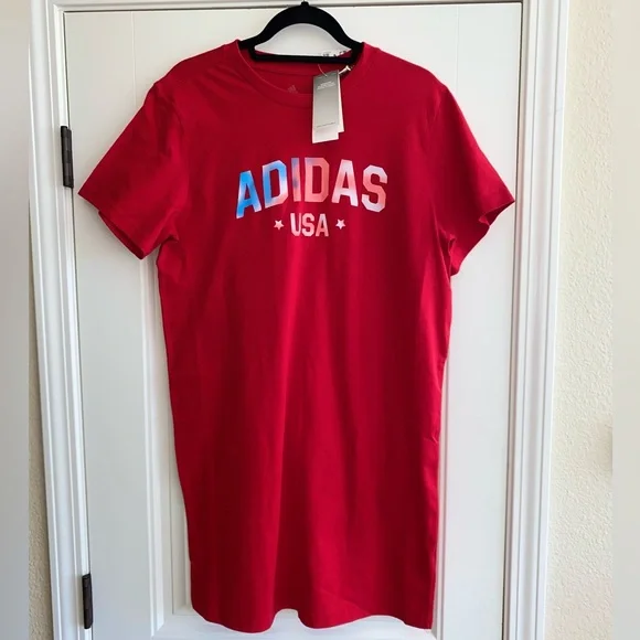 adidas | Dresses | Womens Adidas Americana Tshirt Dress Sz Medium Nwt | Poshmark adidas | Dresses | Womens Adidas Americana Tshirt Dress Sz Medium Nwt | Poshmark